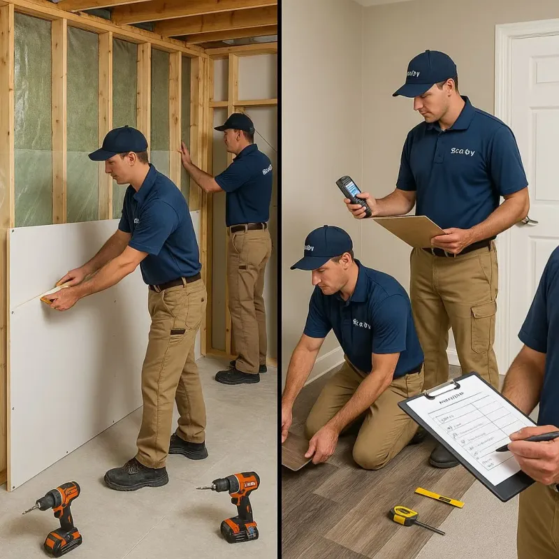 Repairs and Reconstruction process in Ferrum, VA