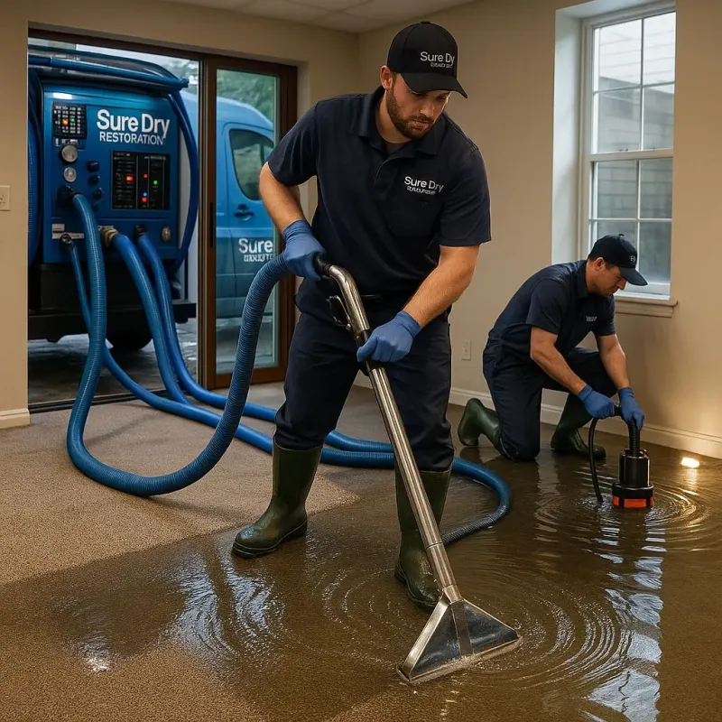 Water Extraction and Removal process in Ferrum, VA
